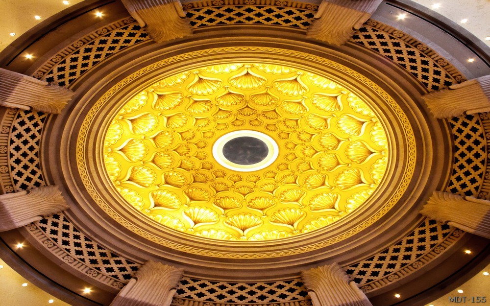 Mẫu dán trần họa tiết MDT-155